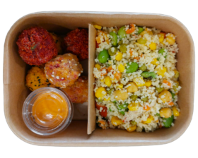 Cous-Cous-Falafel