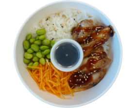 Oki-Tori-Donburi-di-Pollo